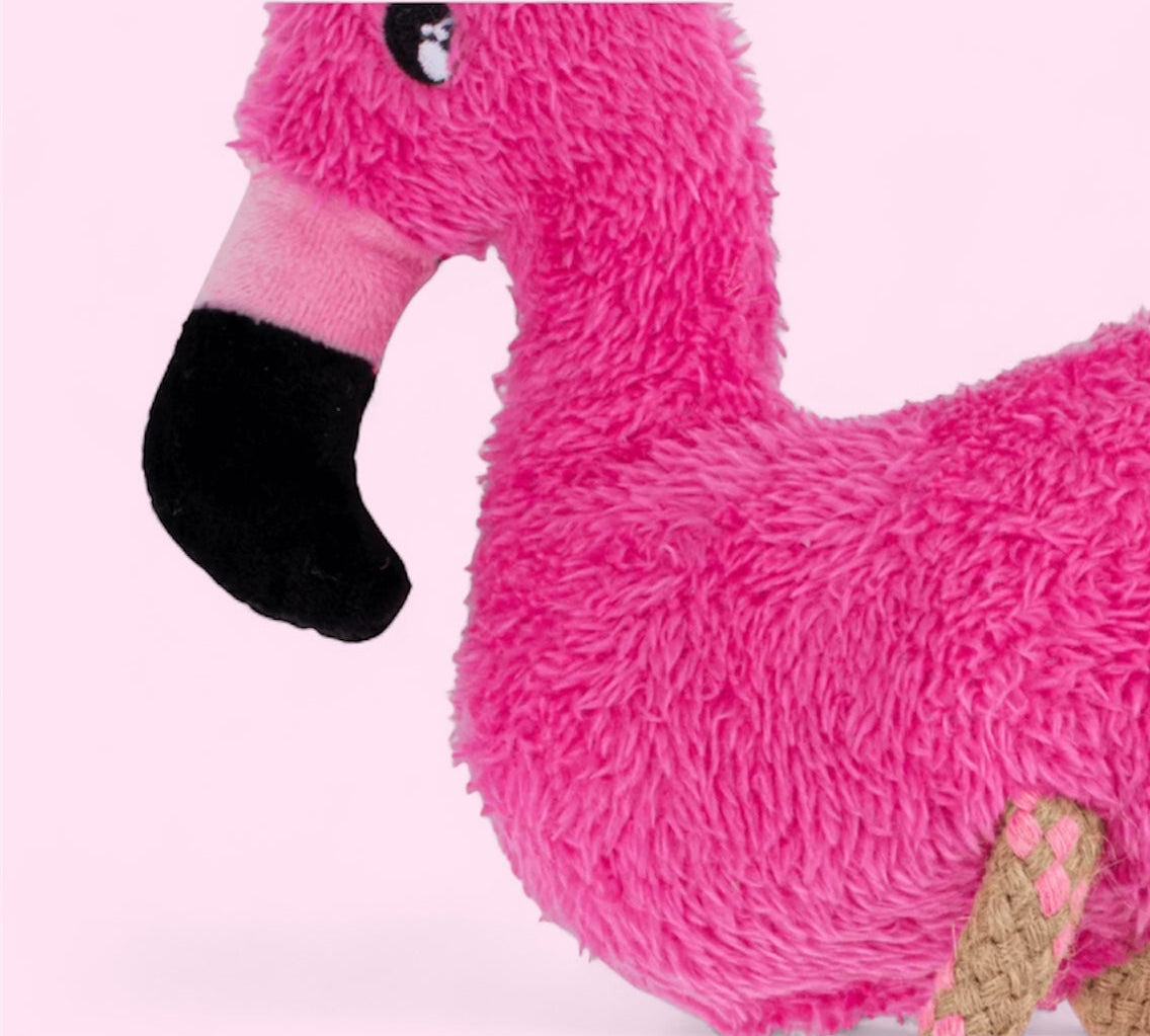 Beco Plush Flamingo Toy