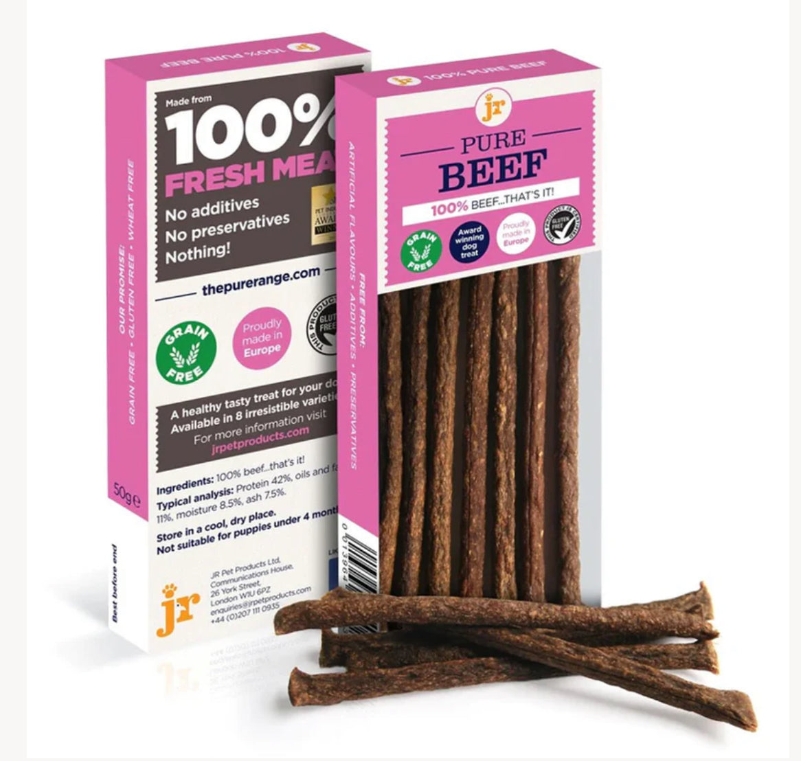 JR Pure Beef Meat Sticks