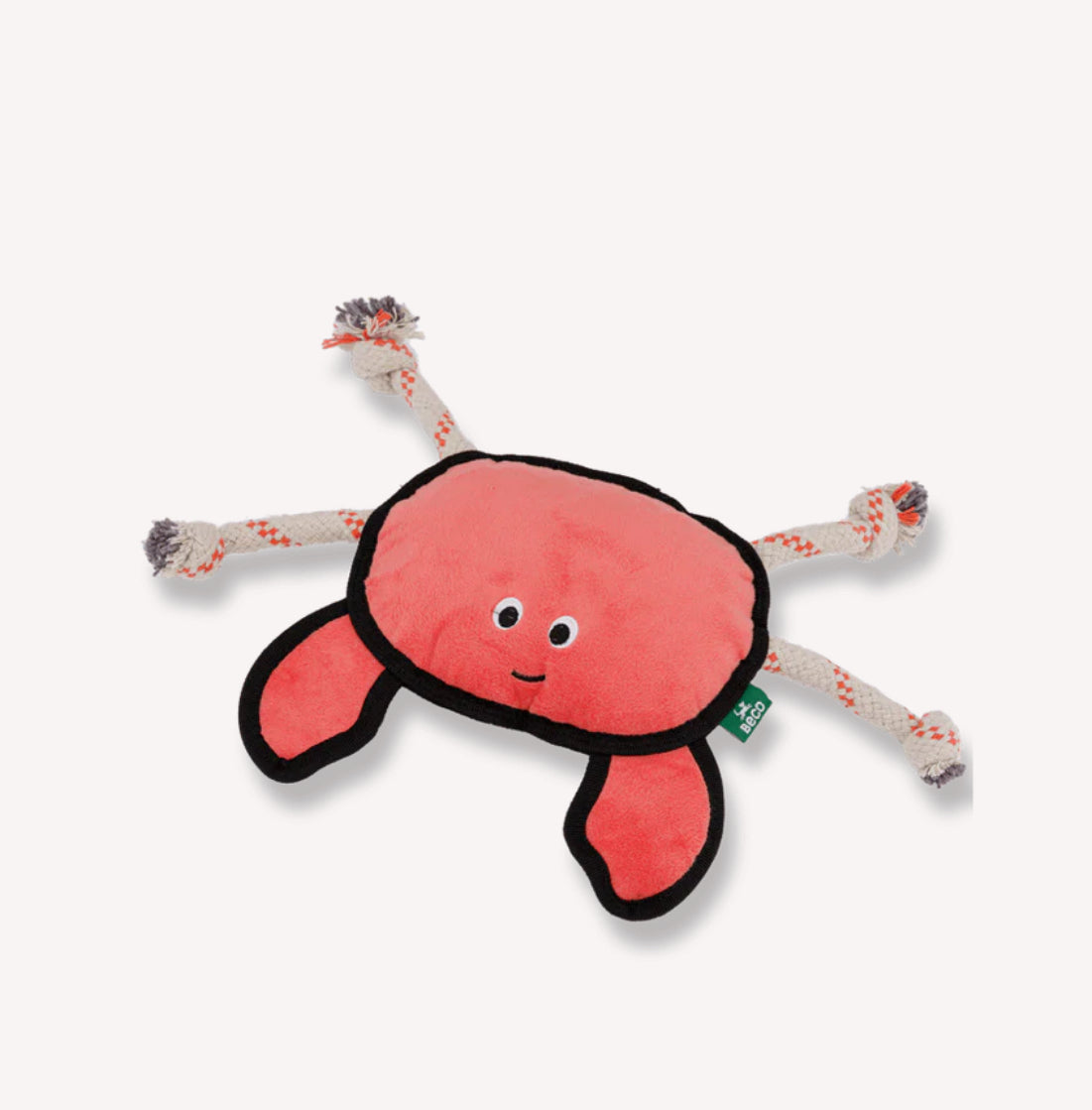 Beco Plush Crab Dog Toy