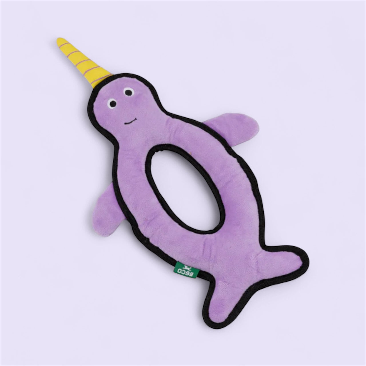 Beco Plush Narwhal Dog Toy