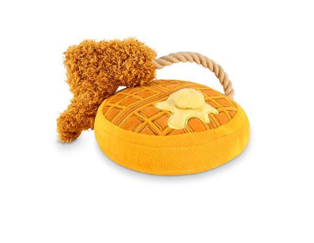 Chicken & Woofles Plush Dog Toy - the spotted dog company 